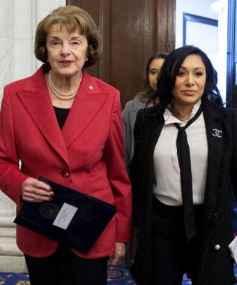 Photo of bill sponsor California Sen. Dianne Feinstein